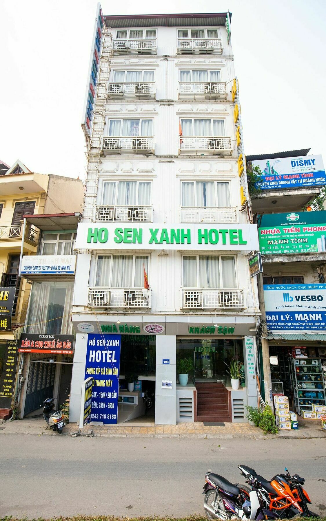Ho Sen Xanh Hotel Hanoi Eksteriør bilde