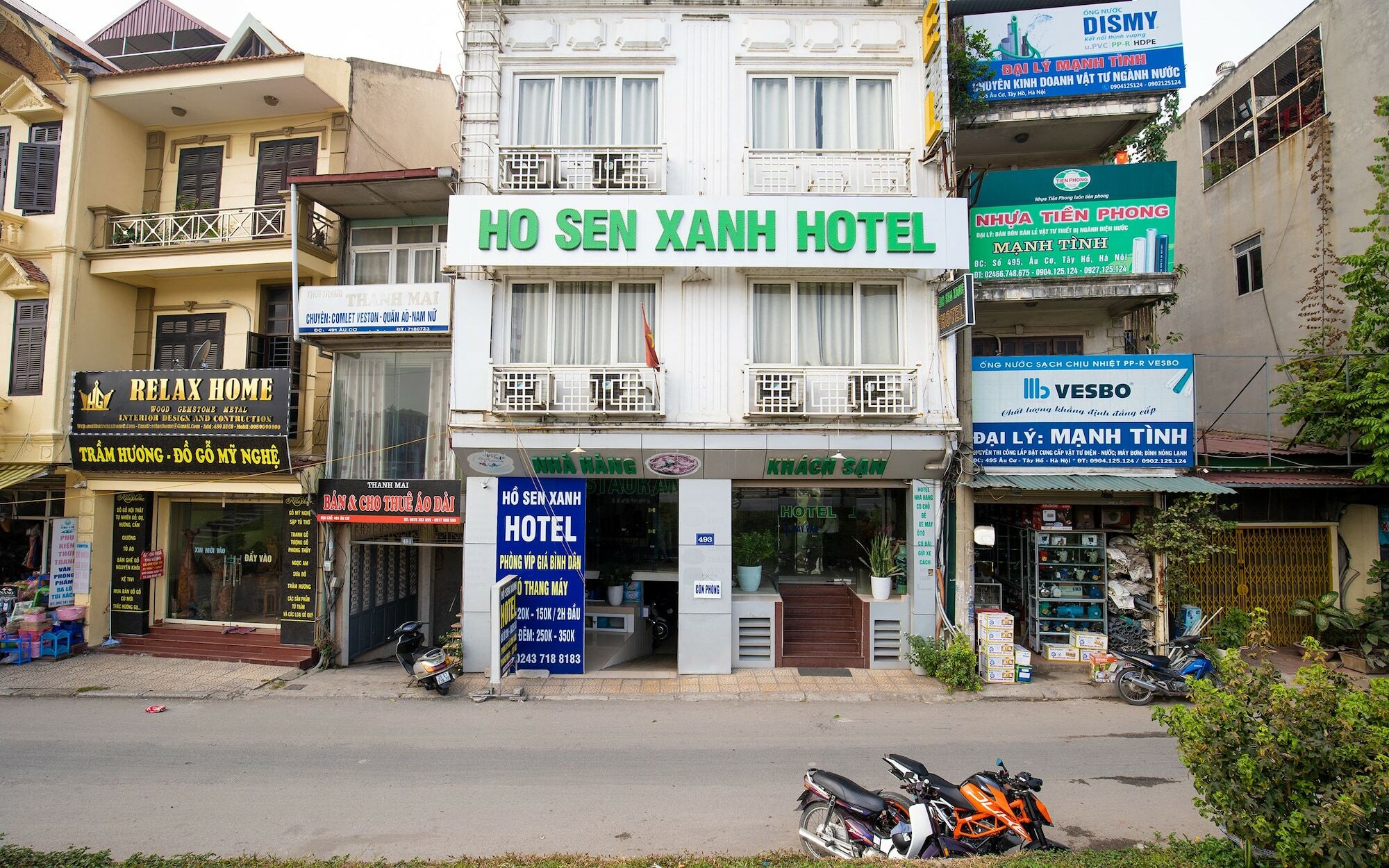 Ho Sen Xanh Hotel Hanoi Eksteriør bilde